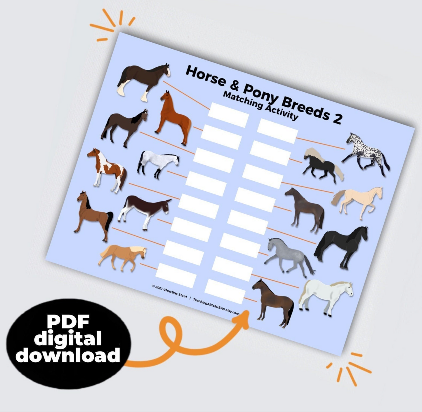 horse breeds 2 - PDF download