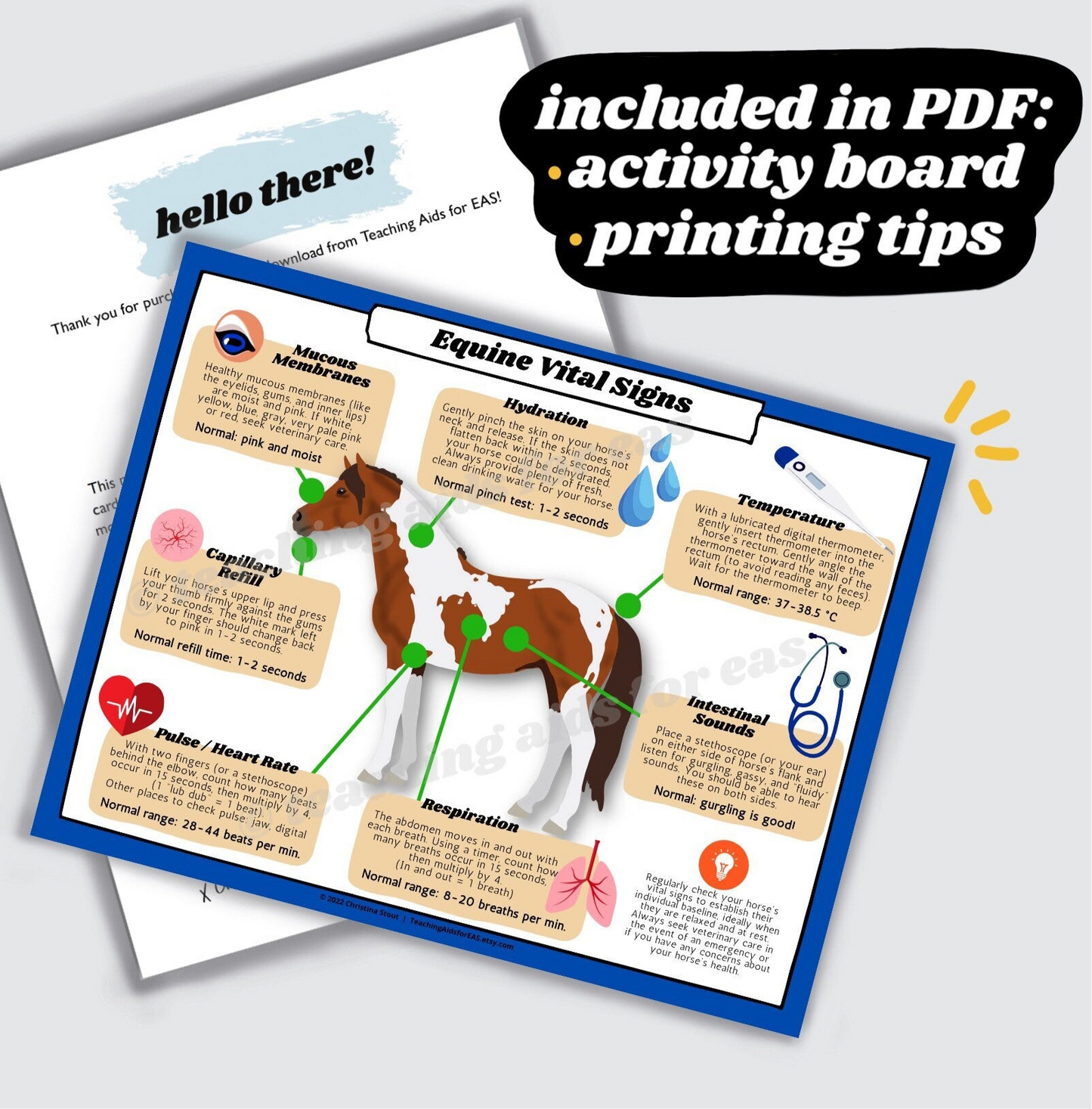 equine vital signs (celsius) - PDF download