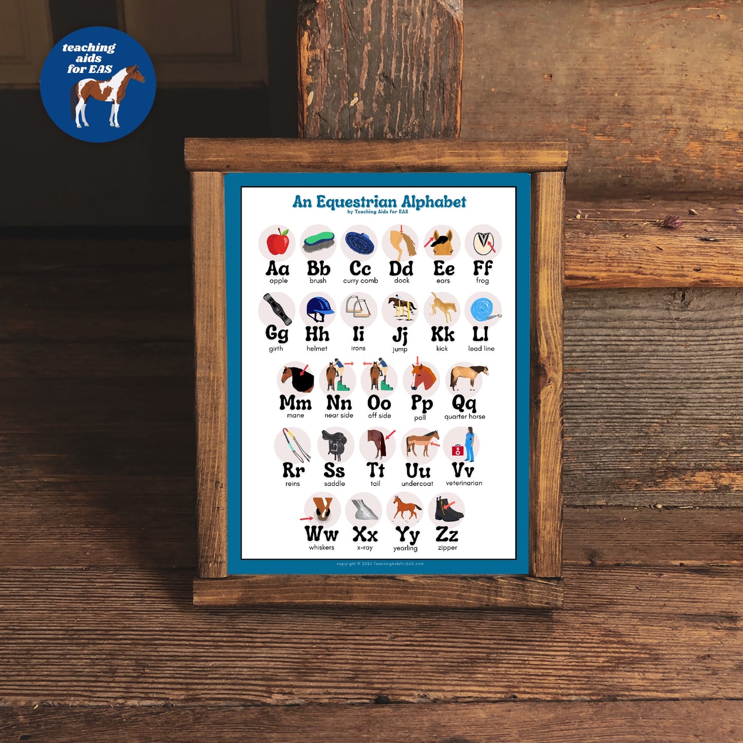 alphabet poster - PDF download