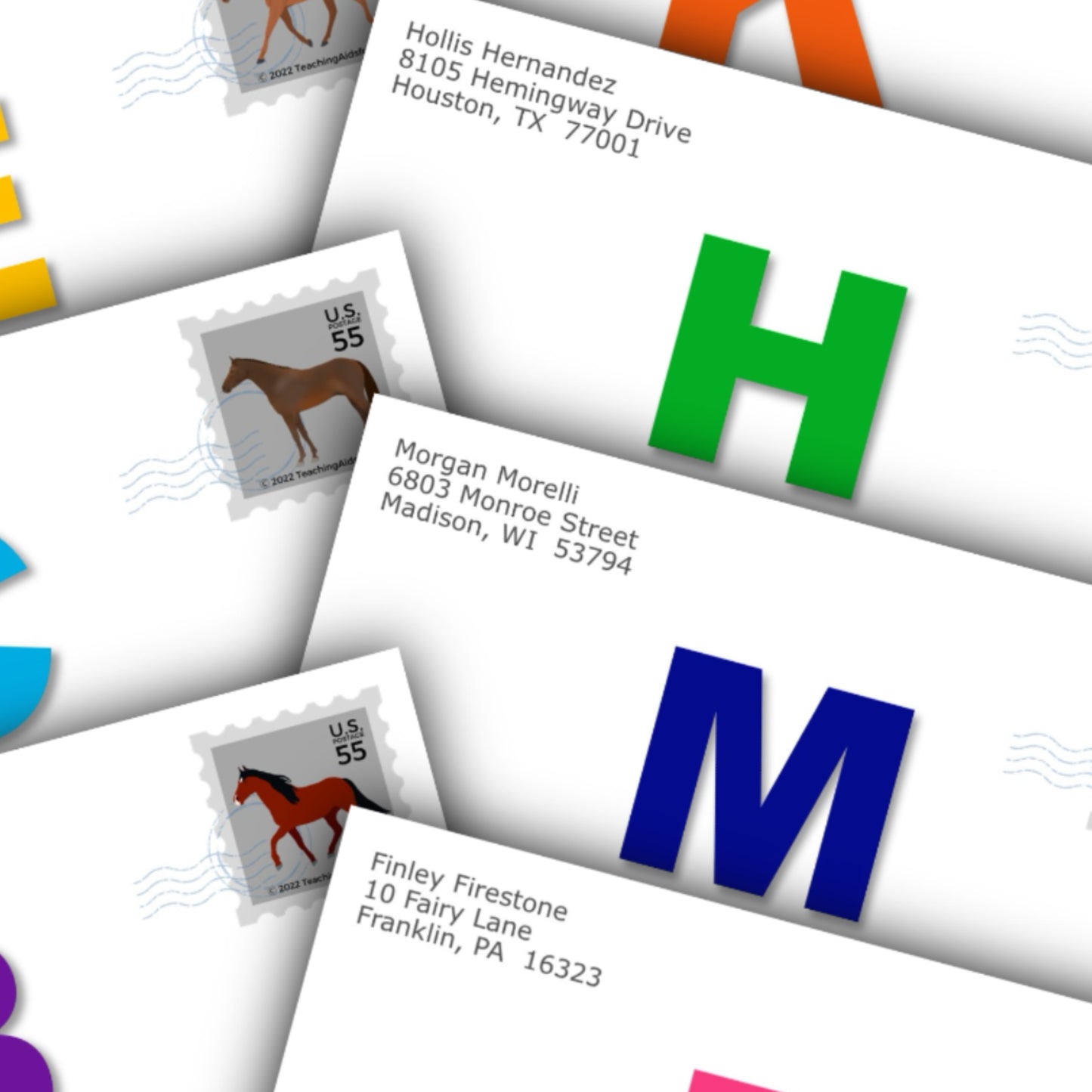 pony express mail bag game - Teaching Aids for EAS