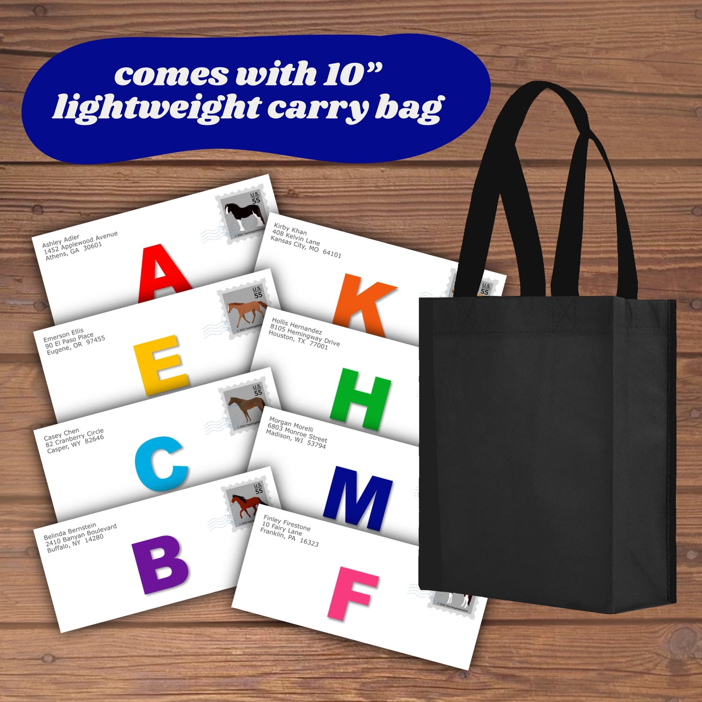 pony express mail bag game - Teaching Aids for EAS