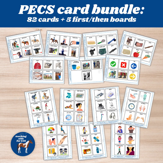 PECS Pack Bundle - Teaching Aids for EAS