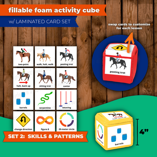 activity cube #2 - skills & patterns - Teaching Aids for EAS