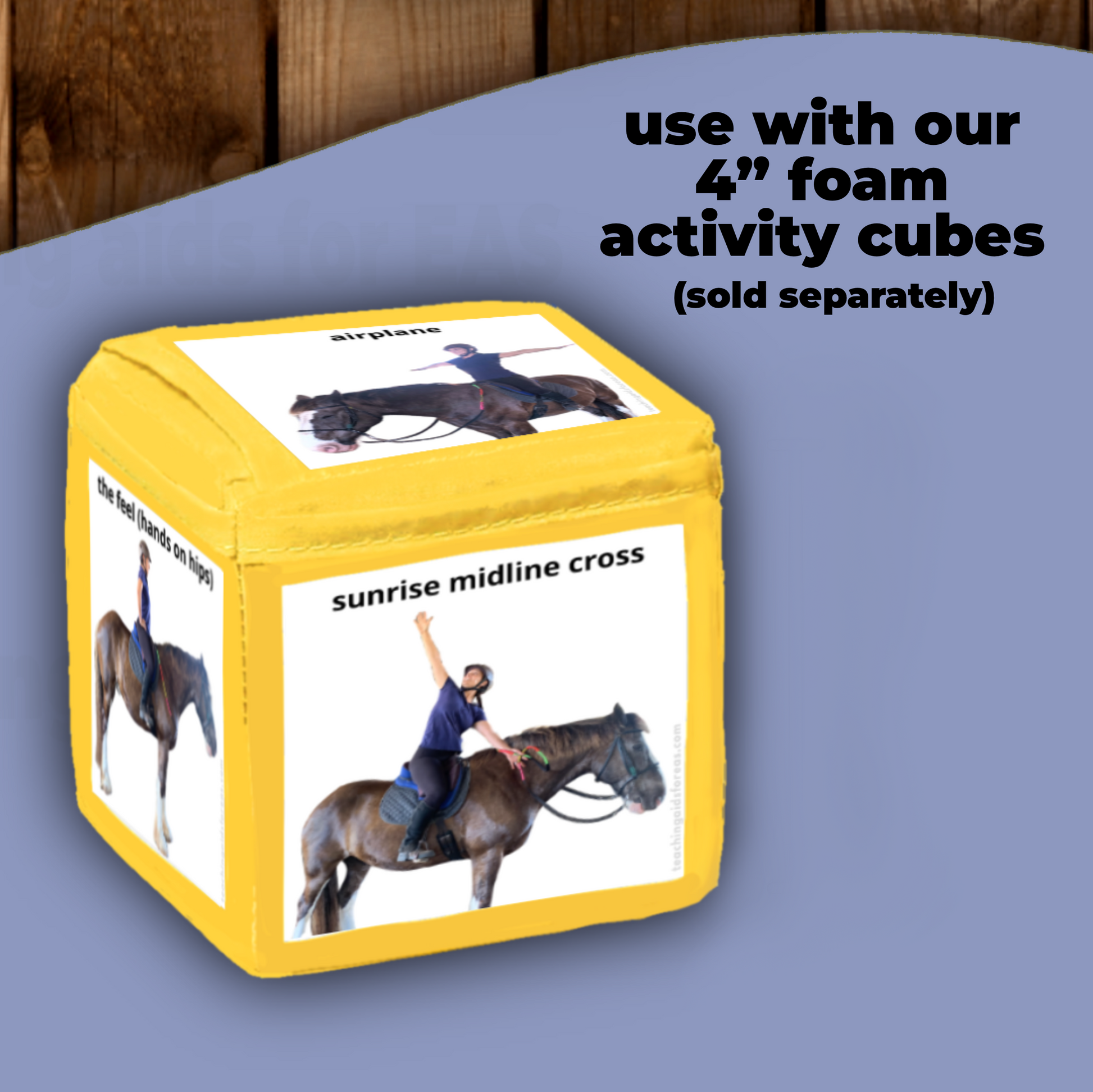 activity cubes (cards only) - Teaching Aids for EAS