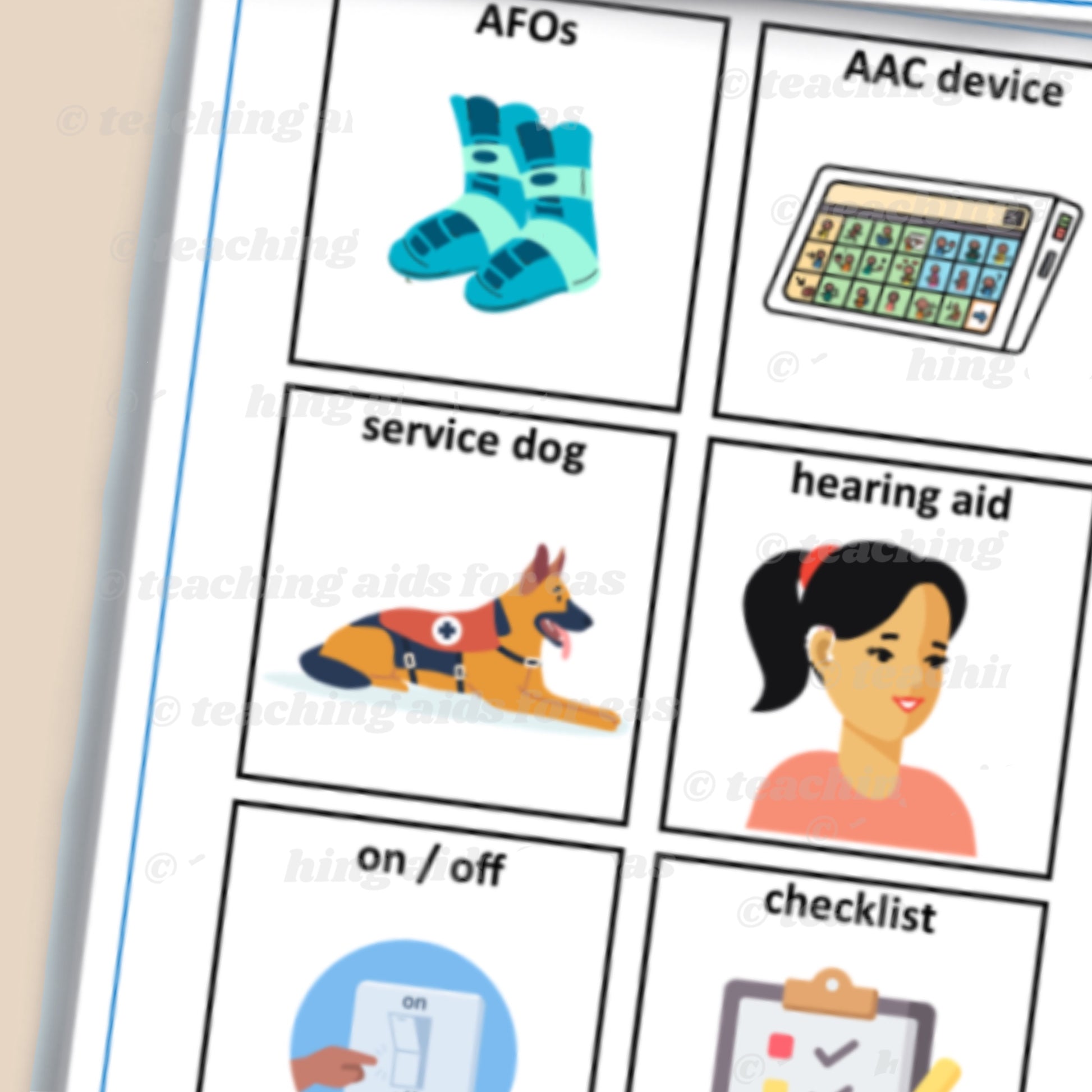 PECS card set no 3 - PDF download - Teaching Aids for EAS