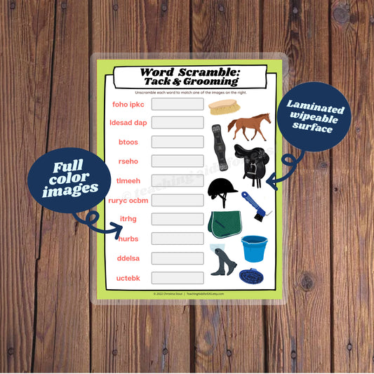 ScrambleBundle - Teaching Aids for EAS