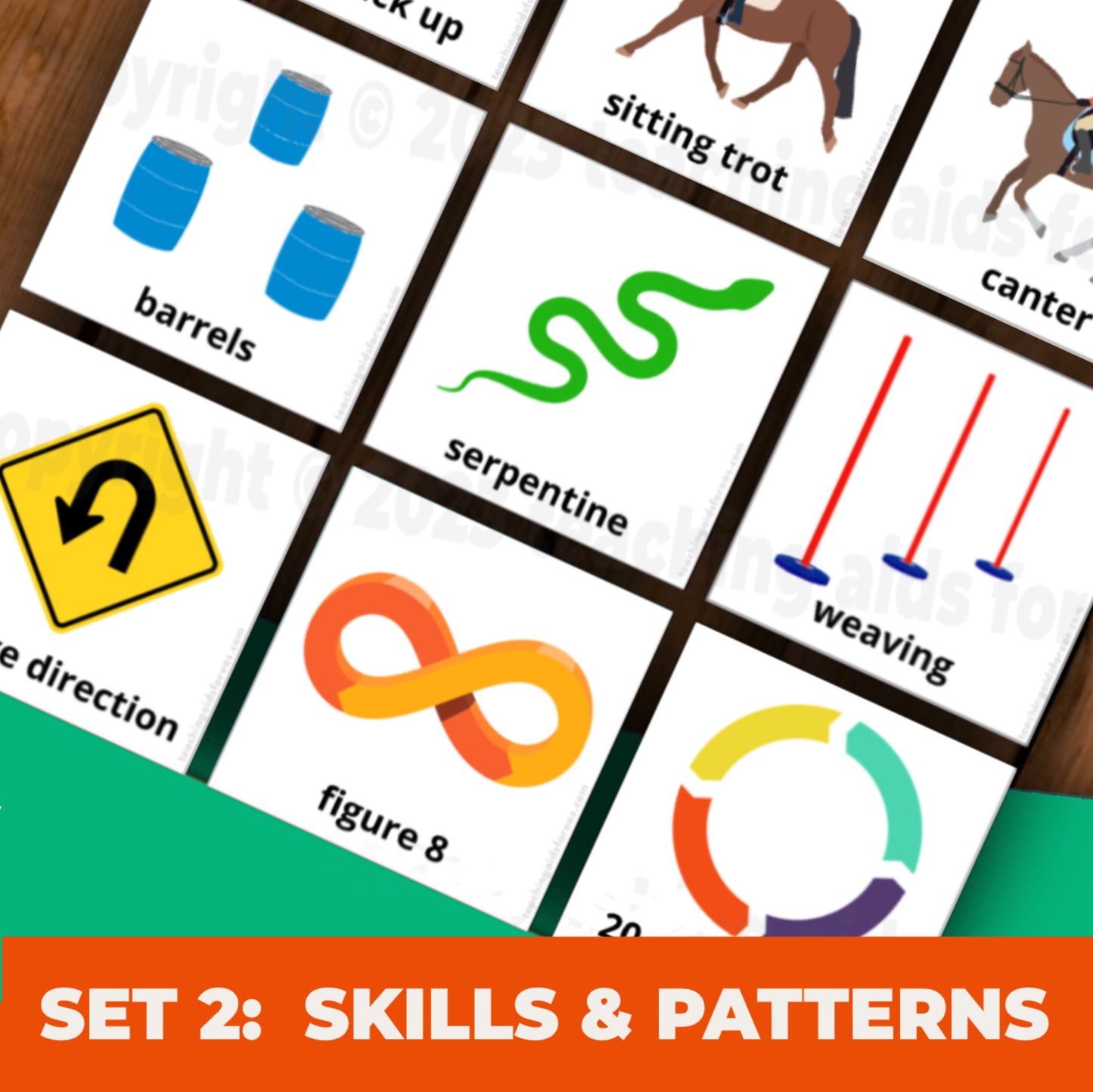 activity cube #2 - skills & patterns - Teaching Aids for EAS