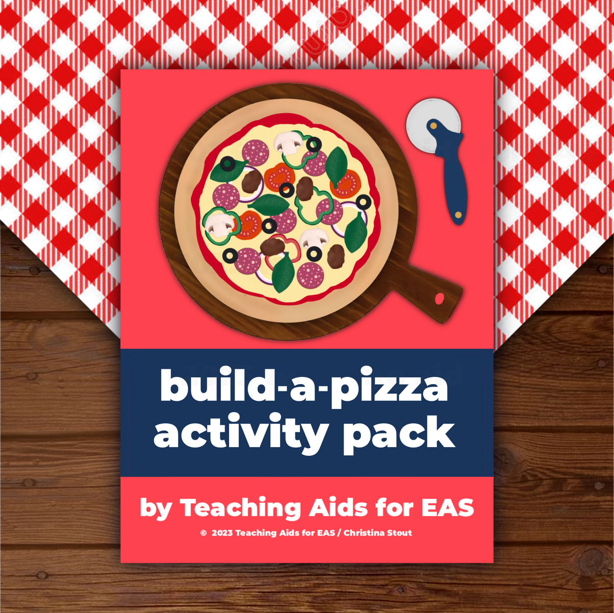 Build A Pizza Game for Therapeutic/Adaptive Riding Teaching Aids for EAS