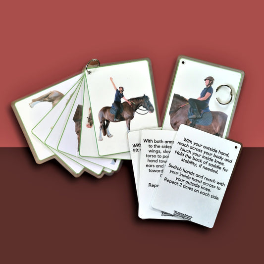 rider warmup flashcards - Teaching Aids for EAS