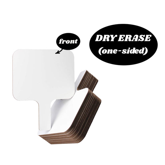 handheld dry-erase paddle - Teaching Aids for EAS